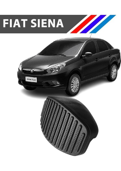 Fiat Siena Fren Debriyaj Pedal Lastiği Yanaklı 2 Adetli Set