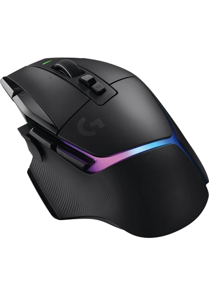 G G502 X Plus Kablosuz HERO 25K Sensörlü RGB Aydınlatmalı Oyuncu Mouse - Siyah