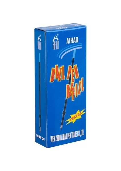 Aıhao Tükenmez Kalem Ucu Mavi 5 Adet