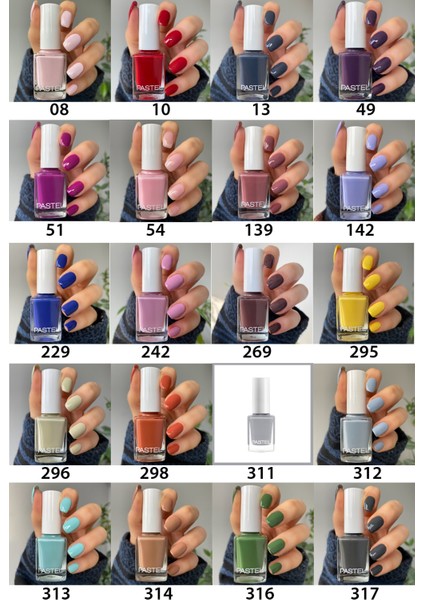 20'li Çok Renkli Oje Seti Özel Koleksiyon – Tek Sürümde Yoğun Örtücülük, Vegan ve Cruelty Free 13 ml