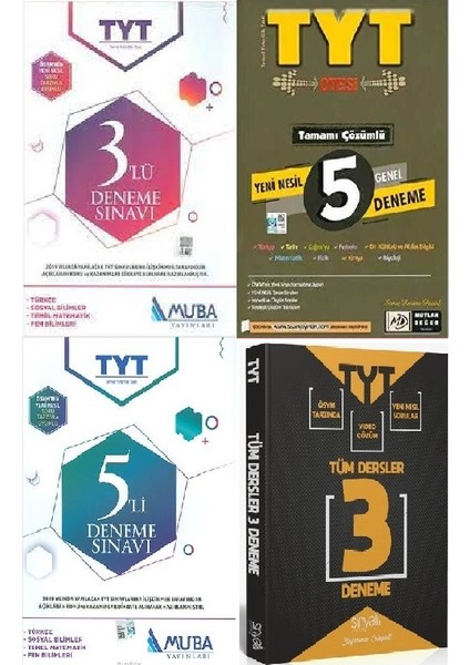 Tyt Deneme Seti (Tasarı - Muba - Sinyal)