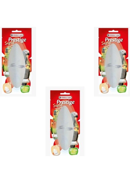 Prestige Sepia Mineral 16 cm Mürekkep Balığı Kemiği x 3 Adet