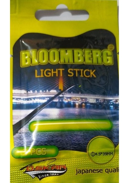 Bloomberg Light Stıck 4.5X39MM Çubuk Forfor 5 Adet fiyatları