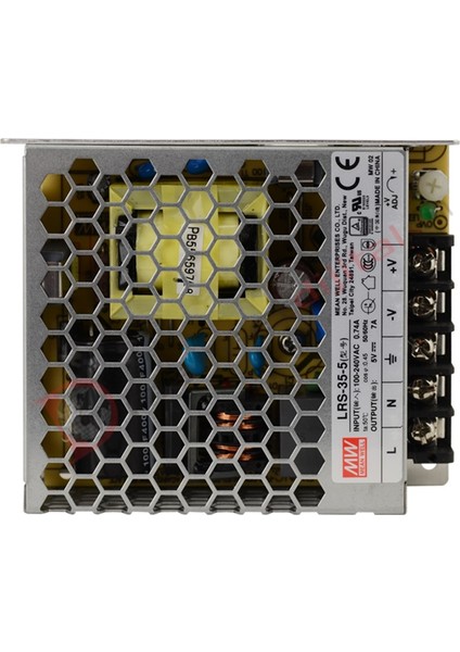 Lrs-35-5 5VOLT 0-7 Amper 35W Meanwell