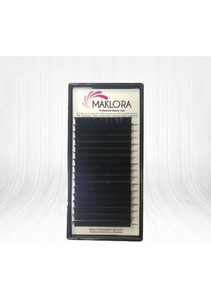 Ipek Kirpik D Kıvrım 0.10 Kalınlık 14MM Uzunluk