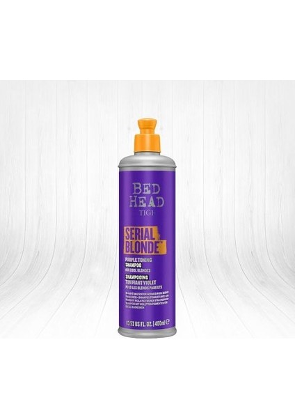 Bed Head Serial Blond Purple Sarı Saçlar Için Mor Şampuan 400 ml