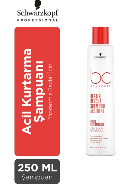 Bc Clean Acil Kurtarma Şampuanı 250ML