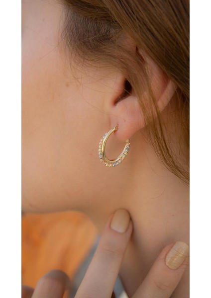 Dorikalı Halka Küpe Çap 1.2 cm fırsatları