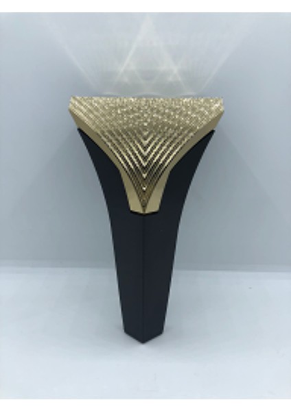 Plastik,venedik 15 cm Siyah-Gold Koltuk,baza,mobilya Ayağı (4 Adet) fırsatları