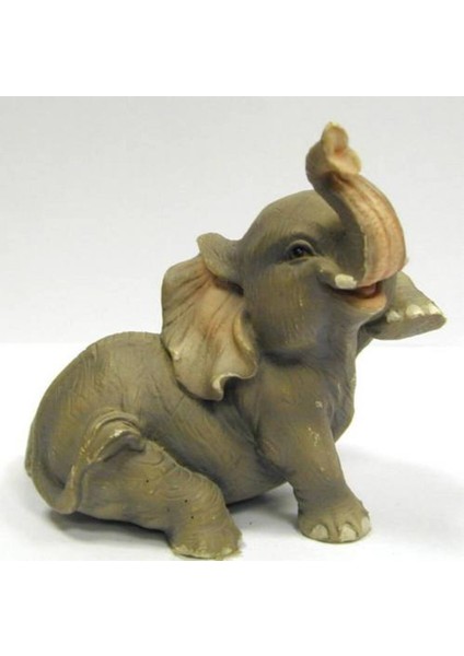 Wıse Veronese Serisi-Wise Hayvanlar Alemi-Bebek Filler-8,9*6 Cm.– Dekoratif Obje