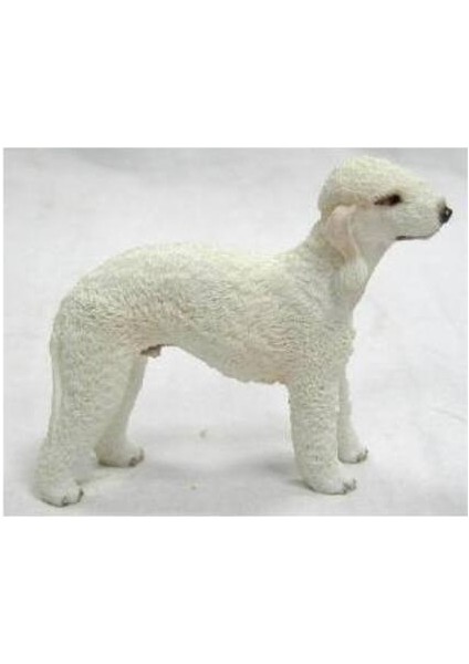 Wıse Veronese Serisi-Veronese Biblolar-Beyaz Terrier Köpek Biblo-9*7*4,5 Cm.– Dekoratif Obje