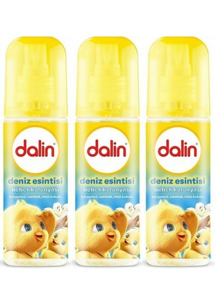 Bebek Kolonyası Deniz Esinti 150 ml x 3 Adet
