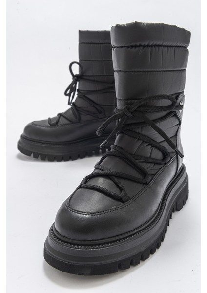 Weld Siyah Cilt Kadın Kar Botu modelleri