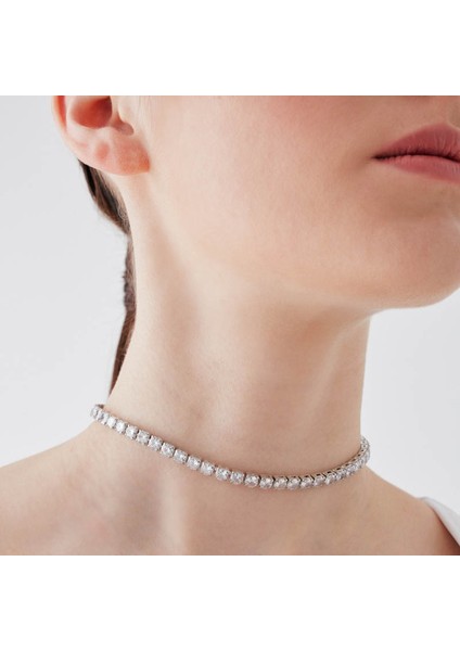 5mm Lila Su Yolu Choker