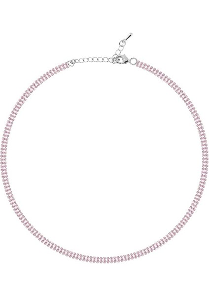 4mm Pembe Baget Choker