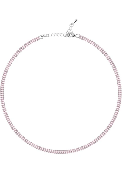 Merano Design 4mm Pembe Baget Choker