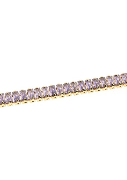 5mm Mor Baget Choker