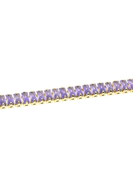 5mm Lila Baget Choker