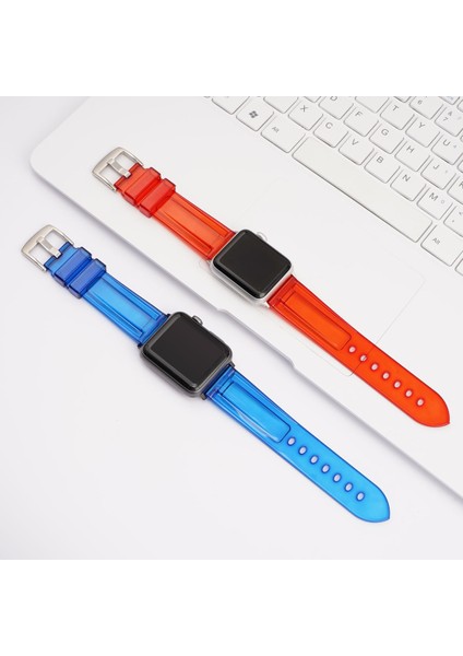 Apple Watch 42-44MM Krd-23 Transparent Sarı Ko