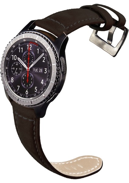 Samsung Watch 22MM Krd-21 Süet Kahverengi Kord