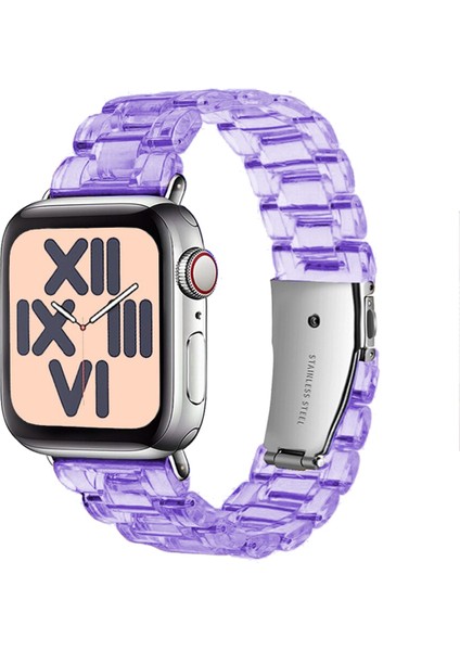 Apple Watch 38-40MM Krd-22 Candy Leylak Kordon