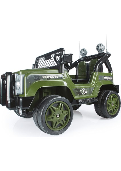 Commando 12 Volt Akülü Araba Jeep