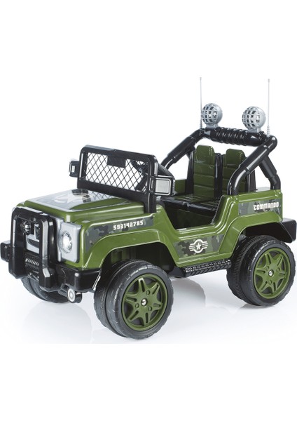 Commando 12 Volt Akülü Araba Jeep