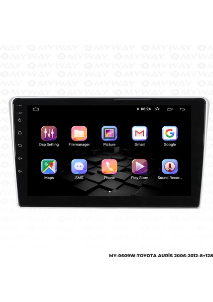 Toyota Auris Android Carplay Multimedya Navigasyon Ekran Teyp 8GB+128GB fiyatları