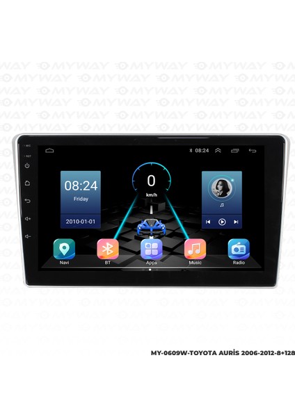 Toyota Auris Android Carplay Multimedya Navigasyon Ekran Teyp 8GB+128GB fırsatları