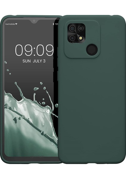 Xiaomi Redmi Poco C40 Uyumlu Kılıf Kamera Lens Korumalı Içi Kadife Silikon Iz Yapmaz Ipeksi His Liquid Renkli Yumuşak Silikon Lansman