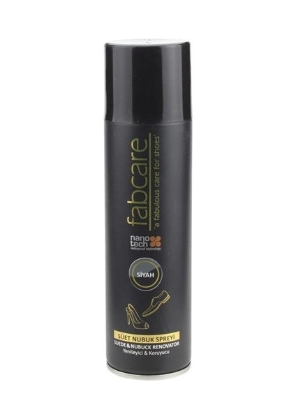 3011 Süet Nubuk Spreyi 250 Ml-Siyah