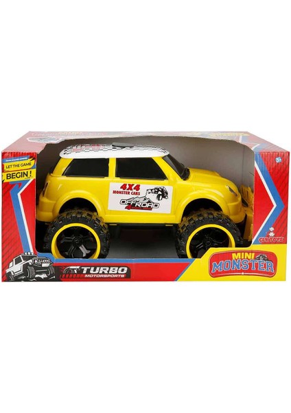 Mini Monster Arazi Arabası - Sarı Off Road
