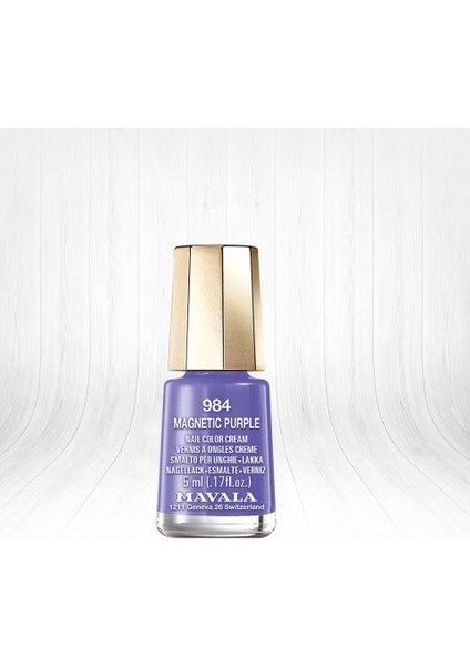 Mini Color Oje Magnetic Purple 5ml