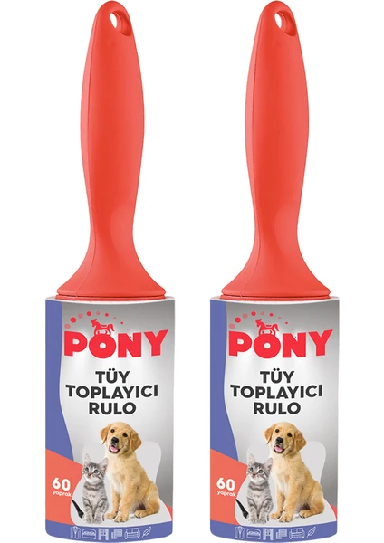 Tüy Toplayıcı Rulo 2 Li Set Kedi Köpek