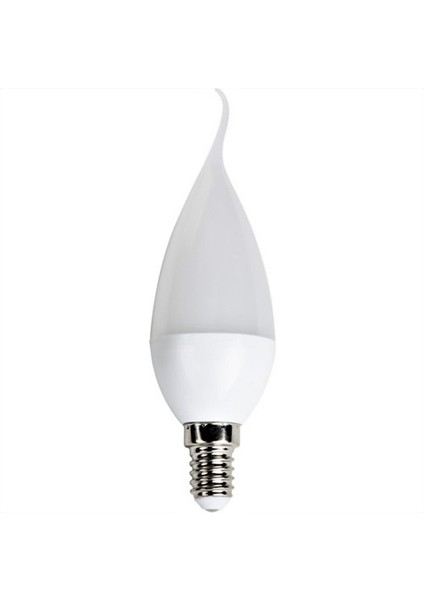 CT-4077 5W/6400K LED Kıvrık Buji Ampul (BEYAZ-6ADET) Cata