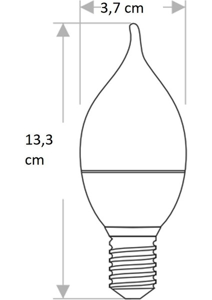 CT-4080 7W/3200K LED Kıvrık Buji Ampul (GÜNIŞIĞI-12ADET) Cata fiyatları
