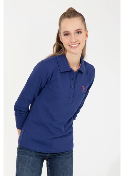 U.S. Polo Assn. Kadın Mavi Sweatshirt 50256259-VR212