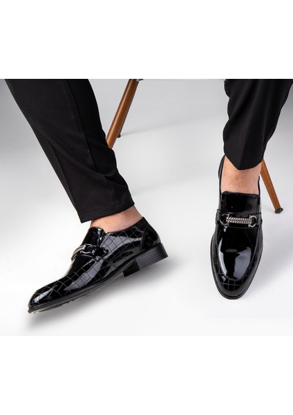 Lunta Deri Erkek Klasik Ayakkabı Loafer Klasik Ayakkabı fırsatları