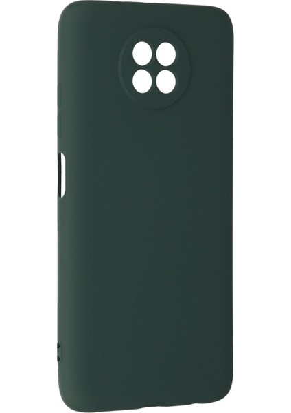 Xiaomi Redmi Note 9 5g Kılıf Nano Içi Kadife Silikon - Koyu Yeşil modelleri