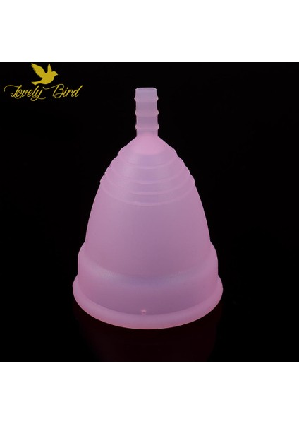 Lovelybird Menstural Cup Fda Onaylı Medikal Slikondan Yapılmış, Regl Kabı Large Beden