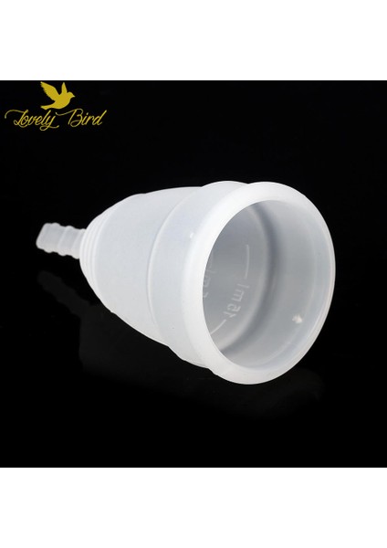 Lovelybird Menstural Cup Fda Onaylı Medikal Slikondan Yapılmış, Regl Kabı Large Beden