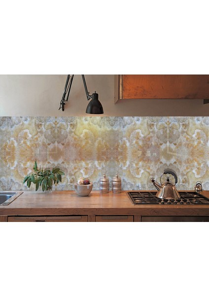 Kendinden Yapışkanlı Cappuccino Desenli Pvc Panel 41X62 cm (4 Adet) 1 M²