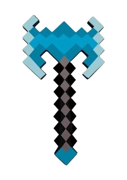 Minecraft Diamond Tomahawk 43 cm