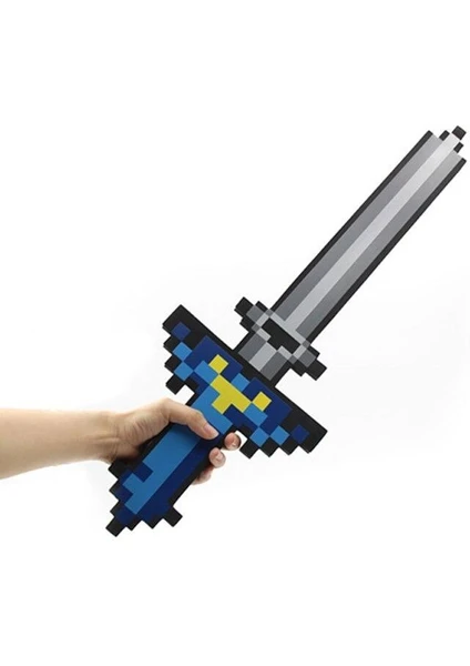 Minecraft Diamond Stil Kılıç 45 cm