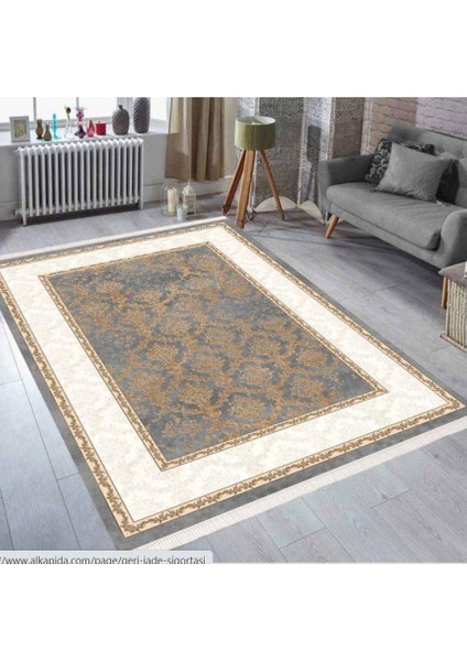 Pvc Kaymaz Taban Salon Mutfak Halısı Yolluk İ-CK-519