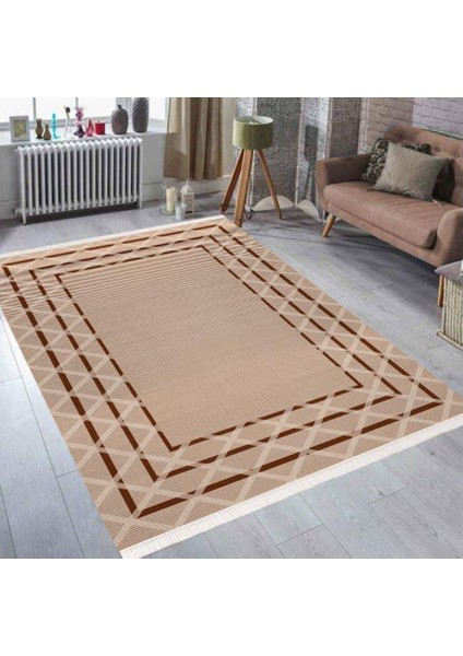 Pvc Kaymaz Taban Salon Mutfak Halısı Yolluk İ-CK-525