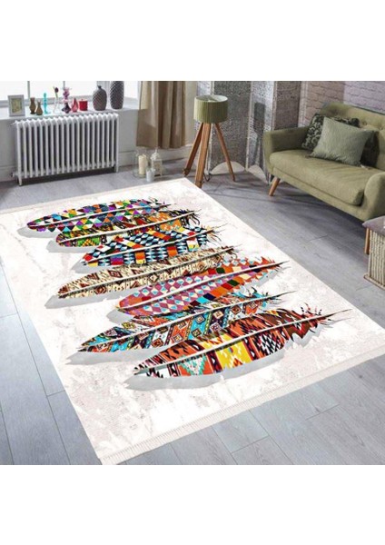 Pvc Kaymaz Taban Salon Mutfak Halısı Yolluk İ-CK-530
