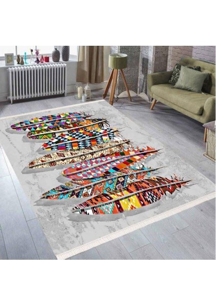 Pvc Kaymaz Taban Salon Mutfak Halısı Yolluk İ-CK-531