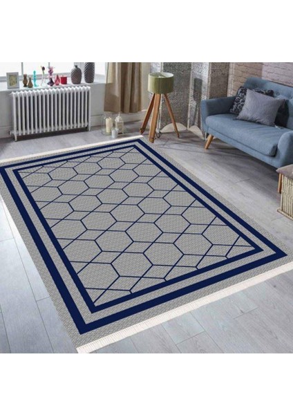 Pvc Kaymaz Taban Salon Mutfak Halısı Yolluk İ-CK-536