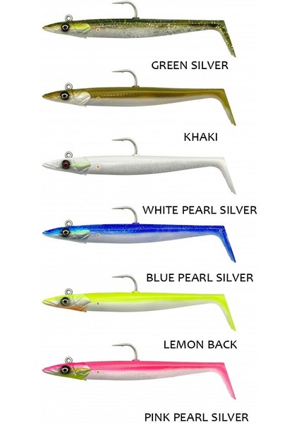 Sandeel V2 12 cm 22 gr 2+1 indirimleri